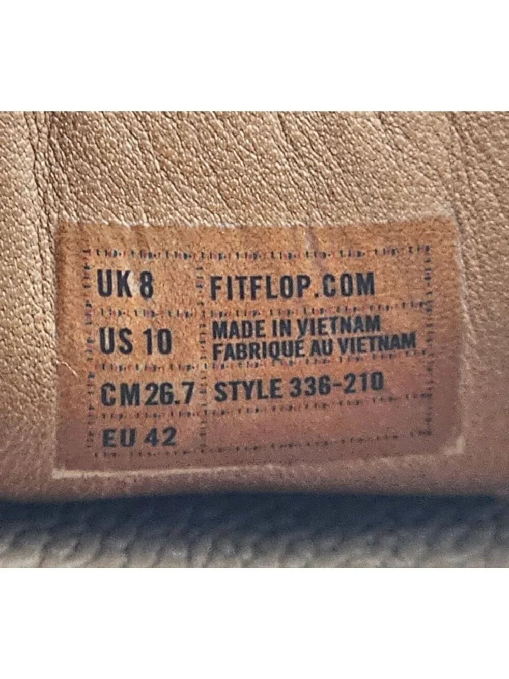 FitFlop Women's Orange Leather Cha Cha Beaded Fringe Thong Sandals Size 10 3341 - Picture 8 of 16